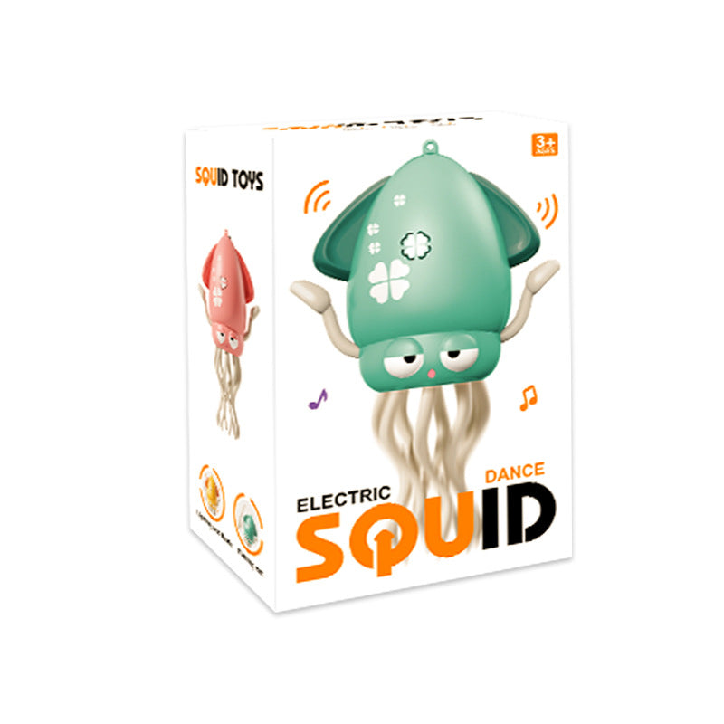 Popular Magical Dancing Octopus Electric Decompression Squid Children's Sensor Escape Automatic Obstacle Avoidance Octopus Toy