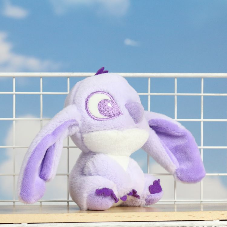 Internet Celebrity Cute Star Baby Purple Stitch Pendant Plush Toy Cartoon Stitch Doll Bag Pendant