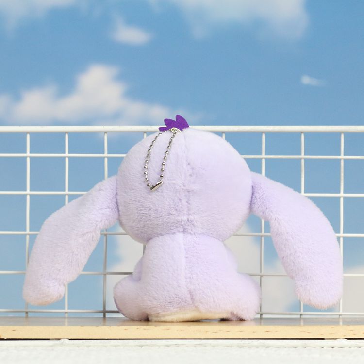Internet Celebrity Cute Star Baby Purple Stitch Pendant Plush Toy Cartoon Stitch Doll Bag Pendant