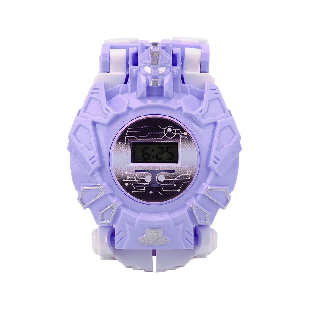 Robot Transformation Deformed Electronic Wrist Watch