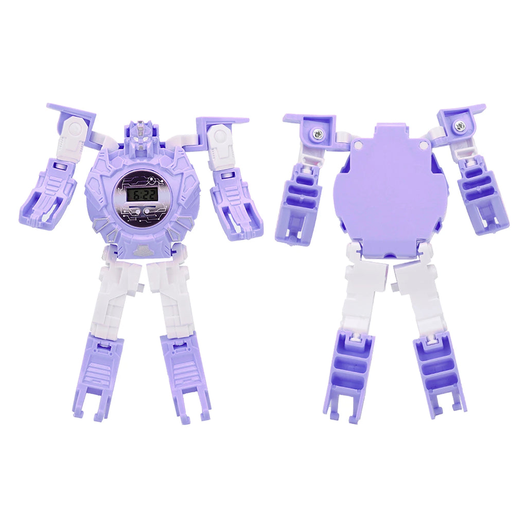 Robot Transformation Deformed Electronic Wrist Watch