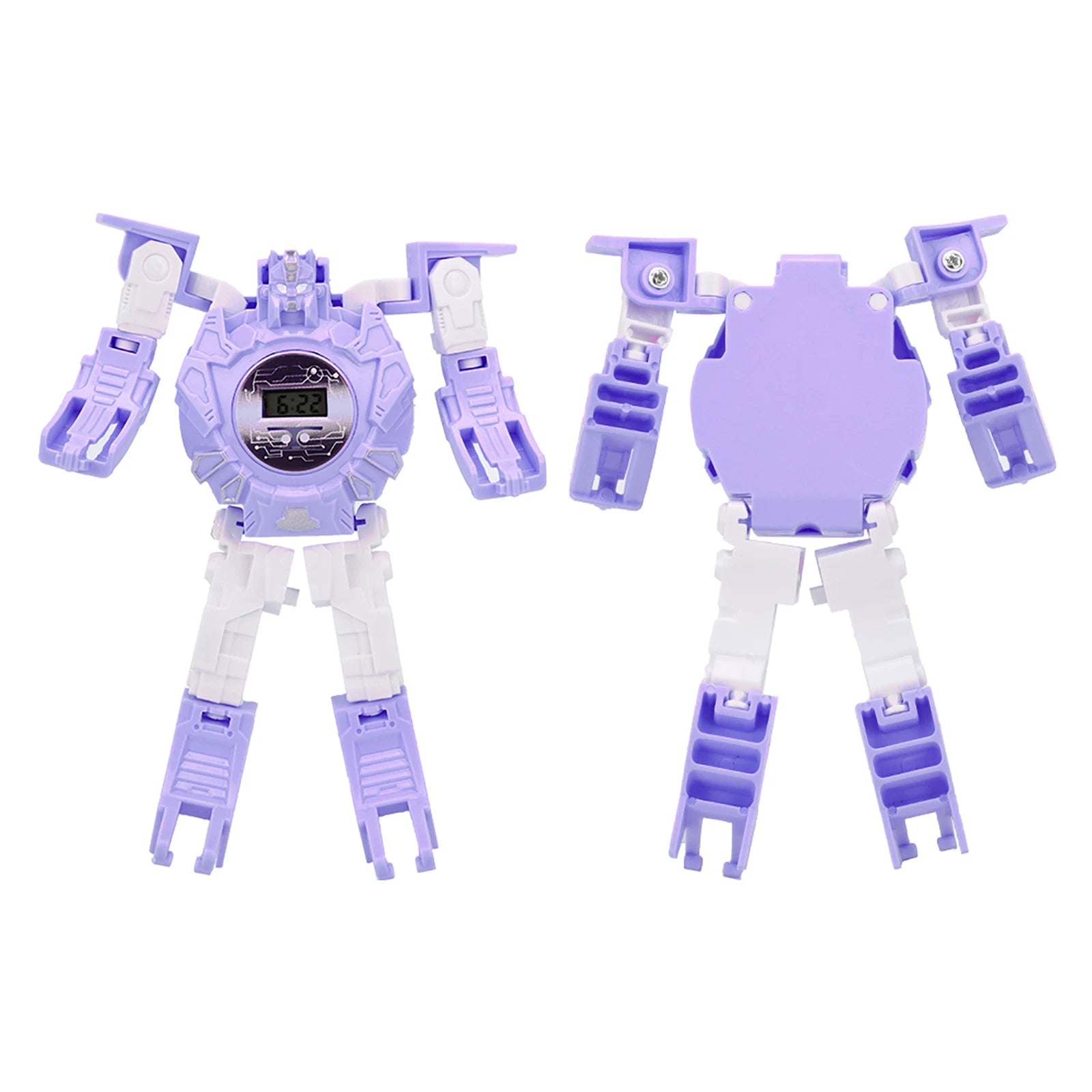 Robot Transformation Deformed Electronic Wrist Watch