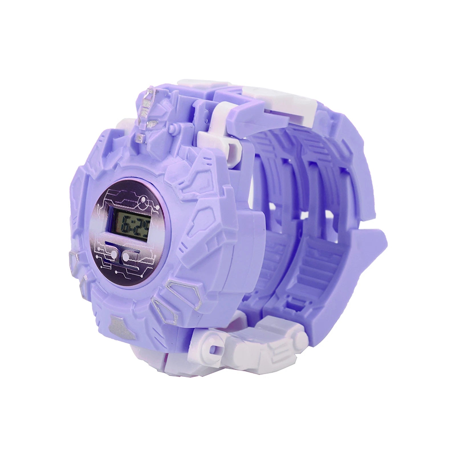 Robot Transformation Deformed Electronic Wrist Watch